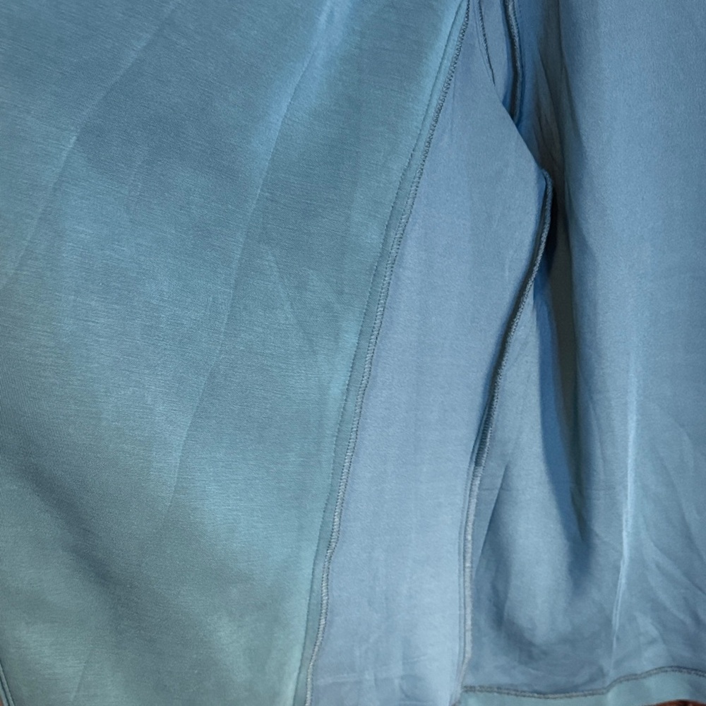 Skies Are Blue Open Front Blazer Teal Jacket Size Large - Picture 4 of 13